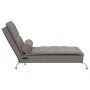 Sofá diván de masaje con cojín de tela taupe de vidaXL, Divanes - Ref: Foro24-379447, Precio: 144,63 €, Descuento: %