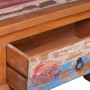 Mueble para TV de madera reciclada de teca 110x35x40 cm de vidaXL, Muebles TV - Ref: Foro24-289059, Precio: 154,70 €, Descuen...