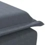 Sofá diván de masaje con cojín de terciopelo gris oscuro de vidaXL, Divanes - Ref: Foro24-379451, Precio: 104,79 €, Descuento: %