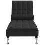 Sofá diván de masaje con cojín de tela negro de vidaXL, Divanes - Ref: Foro24-379445, Precio: 154,38 €, Descuento: %