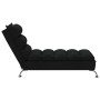 Sofá diván con cojines tela negro de vidaXL, Divanes - Ref: Foro24-379470, Precio: 178,83 €, Descuento: %