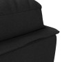 Sofá diván con cojines tela negro de vidaXL, Divanes - Ref: Foro24-379470, Precio: 178,83 €, Descuento: %