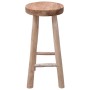 Taburete de cocina de madera de teca en Taburetes de cocina | Comprar online en Foru.es