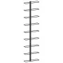 Botellero de pared para 9 botellas hierro negro de vidaXL, Botelleros - Ref: Foro24-289561, Precio: 44,56 €, Descuento: %