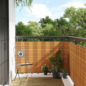 Toldo para balcón ratán sintético marrón claro 600x90 cm de vidaXL, Paneles de vallas - Ref: Foro24-156275, Precio: 65,09 €, ...
