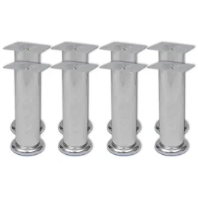 8x Patas de sofá redondas cromadas 180 mm de vidaXL, Soportes para sillas y sofás - Ref: Foro24-279099, Precio: 21,73 €, Desc...