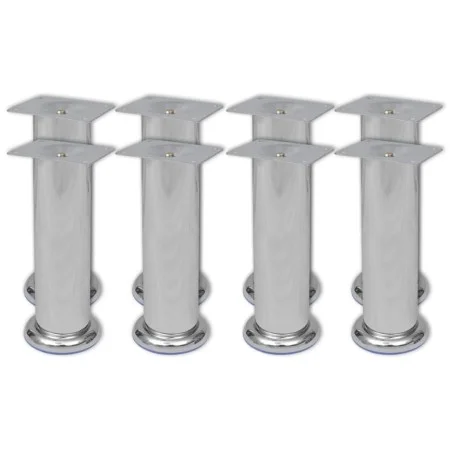 8x Patas de sofá redondas cromadas 180 mm de vidaXL, Soportes para sillas y sofás - Ref: Foro24-279099, Precio: 21,73 €, Desc...