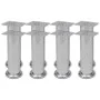 8x Patas de sofá redondas cromadas 180 mm de vidaXL, Soportes para sillas y sofás - Ref: Foro24-279099, Precio: 21,73 €, Desc...
