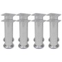 8x Patas de sofá redondas cromadas 180 mm de vidaXL, Soportes para sillas y sofás - Ref: Foro24-279099, Precio: 22,53 €, Desc...