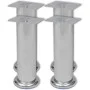 8x Patas de sofá redondas cromadas 180 mm de vidaXL, Soportes para sillas y sofás - Ref: Foro24-279099, Precio: 21,73 €, Desc...
