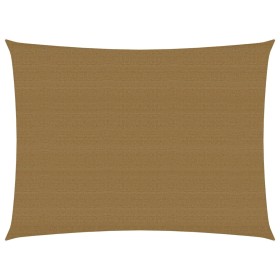 Toldo de vela HDPE gris taupe 160 g/m² 5x6 m de vidaXL, Sombrillas - Ref: Foro24-311411, Precio: 68,28 €, Descuento: %