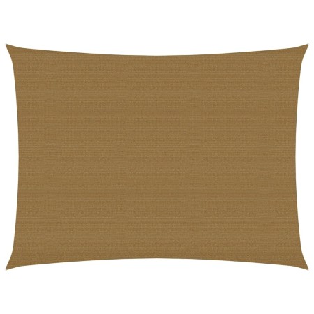 Toldo de vela HDPE gris taupe 160 g/m² 5x6 m de vidaXL, Sombrillas - Ref: Foro24-311411, Precio: 68,28 €, Descuento: %