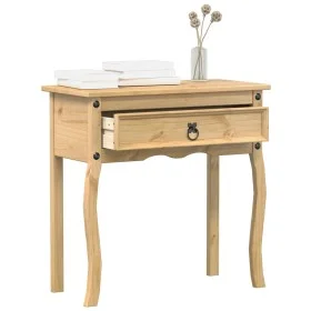 Corona console table solid pine wood 73x35x73 cm by vidaXL, Side tables - Ref: Foro24-4002776, Price: 65,45 €, Discount: %