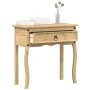 Corona console table solid pine wood 73x35x73 cm by vidaXL, Side tables - Ref: Foro24-4002776, Price: 65,45 €, Discount: %