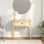 Mesa consola Corona madera maciza de pino 73x35x73 cm de vidaXL, Mesas auxiliares - Ref: Foro24-4002776, Precio: 65,45 €, Des...