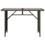 Set comedor de jardín y cojines 2 pzas ratán sintético marrón de vidaXL, Conjuntos de jardín - Ref: Foro24-366330, Precio: 26...