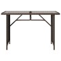 Set comedor de jardín y cojines 2 pzas ratán sintético marrón de vidaXL, Conjuntos de jardín - Ref: Foro24-366330, Precio: 25...