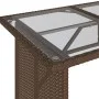 Set comedor de jardín y cojines 2 pzas ratán sintético marrón de vidaXL, Conjuntos de jardín - Ref: Foro24-366330, Precio: 26...