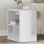 White plywood side table 50x30x50 cm by vidaXL, Side tables - Ref: Foro24-840555, Price: 32,61 €, Discount: %