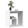 Mesa auxiliar de madera contrachapada blanco 50x30x50 cm de vidaXL, Mesas auxiliares - Ref: Foro24-840555, Precio: 33,05 €, D...