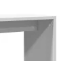 White plywood side table 50x30x50 cm by vidaXL, Side tables - Ref: Foro24-840555, Price: 32,61 €, Discount: %