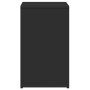 Mesa auxiliar de madera contrachapada negro 50x30x50 cm de vidaXL, Mesas auxiliares - Ref: Foro24-840557, Precio: 35,62 €, De...