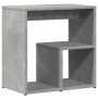 Mesa auxiliar 2 uds madera ingeniería gris hormigón 50x30x50 cm de vidaXL, Mesas auxiliares - Ref: Foro24-840562, Precio: 51,...