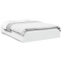 Estructura cama con cajones madera ingeniería blanca 160x200 cm de vidaXL, Camas y somieres - Ref: Foro24-3280643, Precio: 23...