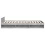 Cama con cajón madera de ingeniería gris hormigón 90x190 cm de vidaXL, Camas y somieres - Ref: Foro24-3280786, Precio: 128,14...