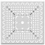 Mesa de jardín aluminio fundido blanco 80x80x75 cm de vidaXL, Mesas de jardín - Ref: Foro24-4002813, Precio: 213,63 €, Descue...