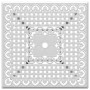 Mesa de jardín aluminio fundido blanco 80x80x75 cm de vidaXL, Mesas de jardín - Ref: Foro24-4002813, Precio: 217,93 €, Descue...