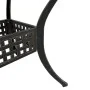 Mesa de jardín aluminio fundido color bronce 80x80x75 cm de vidaXL, Mesas de jardín - Ref: Foro24-4002811, Precio: 174,41 €, ...