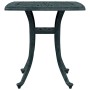 Mesa de jardín aluminio fundido verde 53x53x53 cm de vidaXL, Mesas de jardín - Ref: Foro24-4002818, Precio: 82,52 €, Descuent...