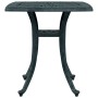 Mesa de jardín aluminio fundido verde 53x53x53 cm de vidaXL, Mesas de jardín - Ref: Foro24-4002818, Precio: 82,52 €, Descuent...