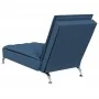 Sofá diván de masaje con cojín de tela azul de vidaXL, Divanes - Ref: Foro24-379449, Precio: 156,59 €, Descuento: %