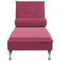 Massage Divan Sofa with Red Velvet Cushion by vidaXL, Daybeds - Ref: Foro24-379454, Price: 108,56 €, Discount: %