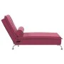 Massage Divan Sofa with Red Velvet Cushion by vidaXL, Daybeds - Ref: Foro24-379454, Price: 108,56 €, Discount: %
