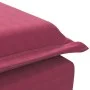 Massage Divan Sofa with Red Velvet Cushion by vidaXL, Daybeds - Ref: Foro24-379454, Price: 108,56 €, Discount: %