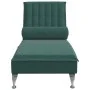 Massage Divan Sofa with Dark Gray Velvet Cushion by vidaXL, Daybeds - Ref: Foro24-379461, Price: 163,06 €, Discount: %