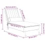 Massage Divan Sofa with Dark Gray Velvet Cushion by vidaXL, Daybeds - Ref: Foro24-379461, Price: 163,06 €, Discount: %