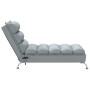 Sofá diván de masaje con cojines tela gris claro de vidaXL, Divanes - Ref: Foro24-379475, Precio: 172,70 €, Descuento: %