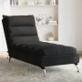 Sofá diván de masaje con cojines de tela negro de vidaXL, Divanes - Ref: Foro24-379477, Precio: 191,95 €, Descuento: %