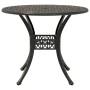 Mesa de jardín aluminio fundido bronce Ø90x75 cm de vidaXL, Mesas de jardín - Ref: Foro24-4002807, Precio: 220,69 €, Descuent...