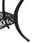 Mesa de jardín aluminio fundido bronce Ø90x75 cm de vidaXL, Mesas de jardín - Ref: Foro24-4002807, Precio: 189,32 €, Descuent...