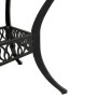 Mesa de jardín aluminio fundido bronce Ø90x75 cm de vidaXL, Mesas de jardín - Ref: Foro24-4002807, Precio: 220,69 €, Descuent...