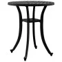 Mesa de jardín aluminio fundido negro Ø48x53 cm de vidaXL, Mesas de jardín - Ref: Foro24-4002824, Precio: 73,63 €, Descuento: %
