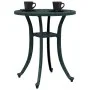 Mesa de jardín aluminio fundido verde Ø48x53 cm de vidaXL, Mesas de jardín - Ref: Foro24-4002826, Precio: 75,13 €, Descuento: %