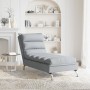 Sofá diván con cojines tela gris claro de vidaXL, Divanes - Ref: Foro24-379468, Precio: 178,32 €, Descuento: %