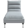 Sofá diván con cojines tela gris claro de vidaXL, Divanes - Ref: Foro24-379468, Precio: 178,32 €, Descuento: %