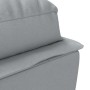 Sofá diván con cojines tela gris claro de vidaXL, Divanes - Ref: Foro24-379468, Precio: 178,32 €, Descuento: %